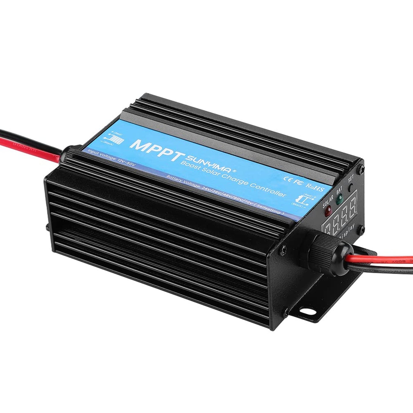 Smart Solar Charge Controller 300W for Electric Vehicle Voltage Regulation