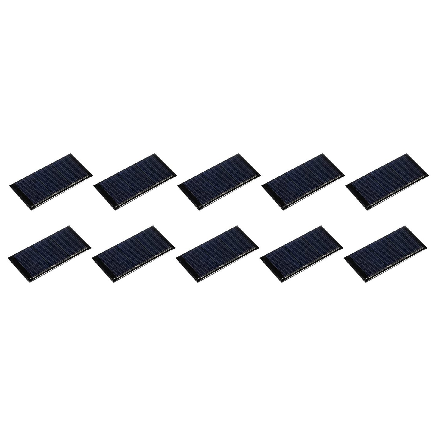 Compact Solar Panel Cells for DIY Power Projects - Pack of 10