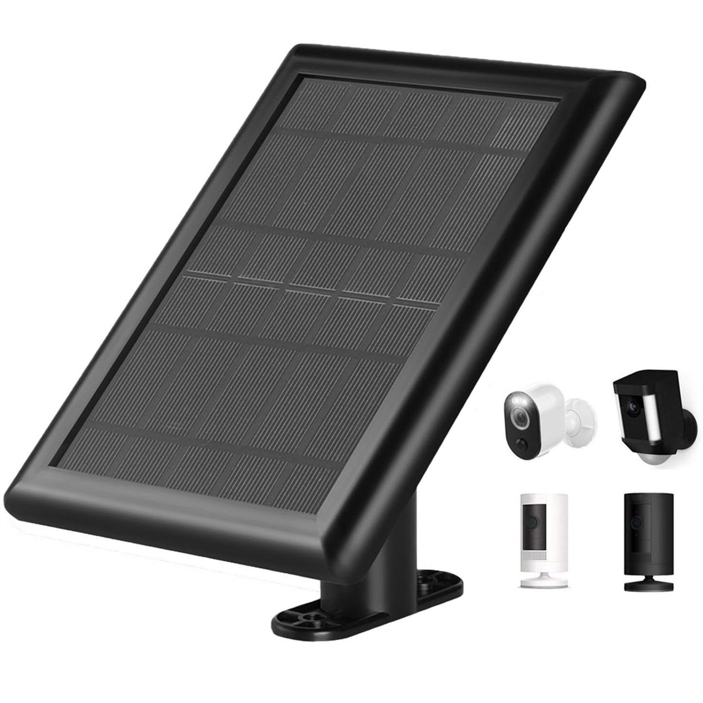 EcoCharge Solar Panel for Ring Spotlight Outdoor Security Camera Battery