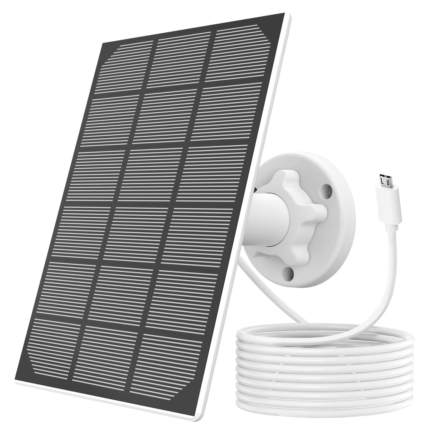 Solar USB Charger for Sentry Plus Security Camera with Adjustable Mount