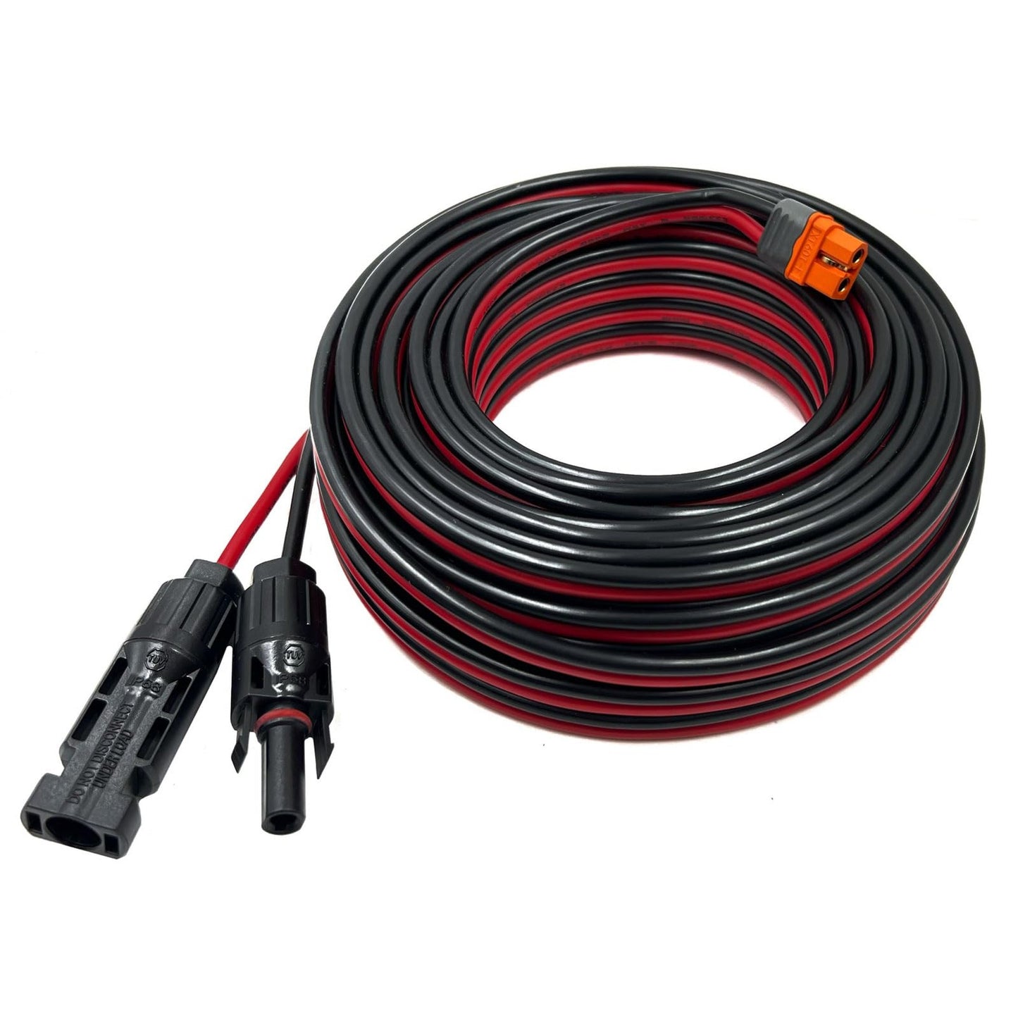 EcoFlow Solar XT60i Connector Cable 50FT 12AWG for Portable Power Stations