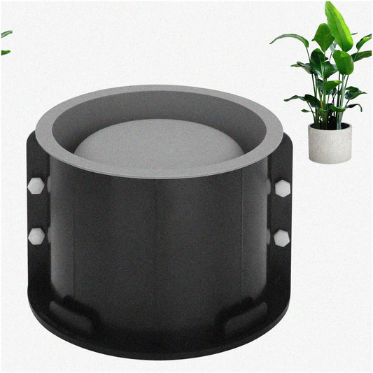 7 Inch Round Silicone Concrete Mold for DIY Flower Pot