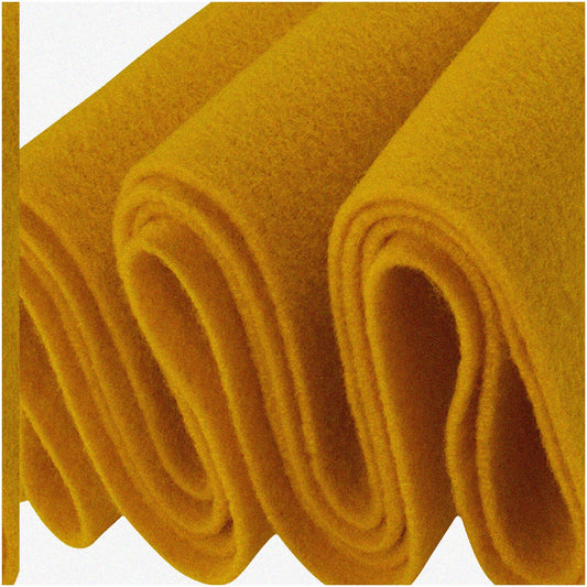 Antique Gold Felt Fabric 72" x 5 Yards
