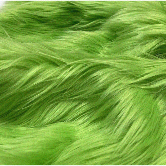FluffLime DIY Square Shaggy Fabric 10" x 10"