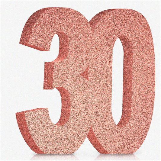 Sparkling Rose Gold 30th Celebration Kit