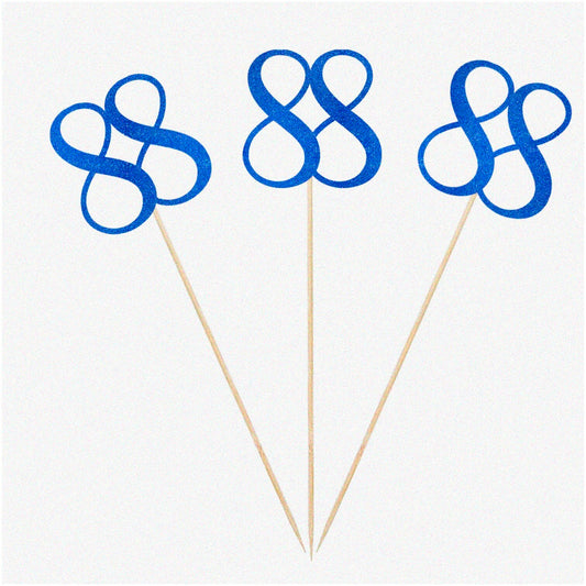 50th Celebration Black 40-Inch F Mylar Balloons