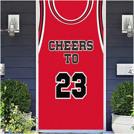 Burlap Gender Reveal Boot & Bow Banner