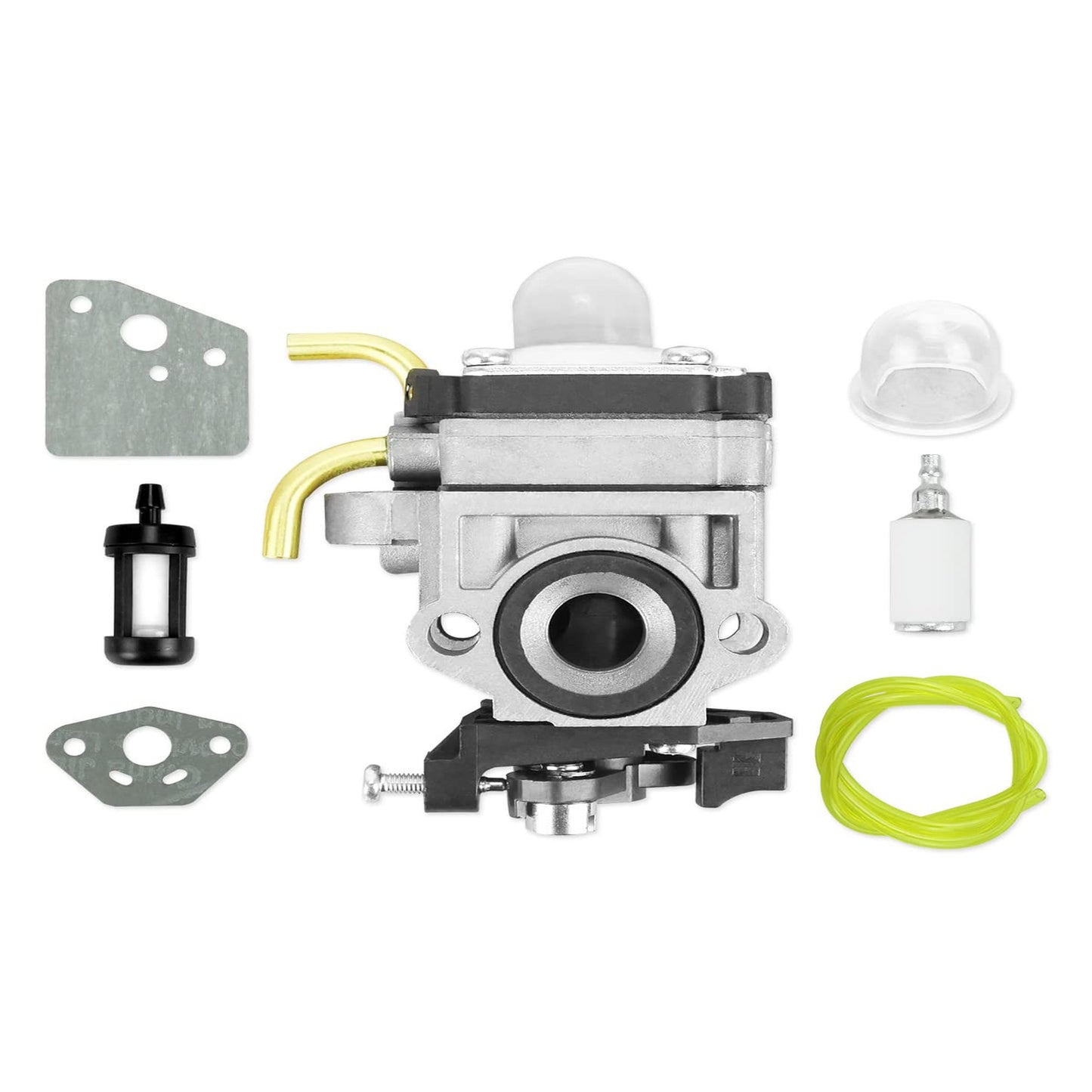 Ryobi 38cc Backpack Blower Carburetor Kit with Gaskets and Fuel Line