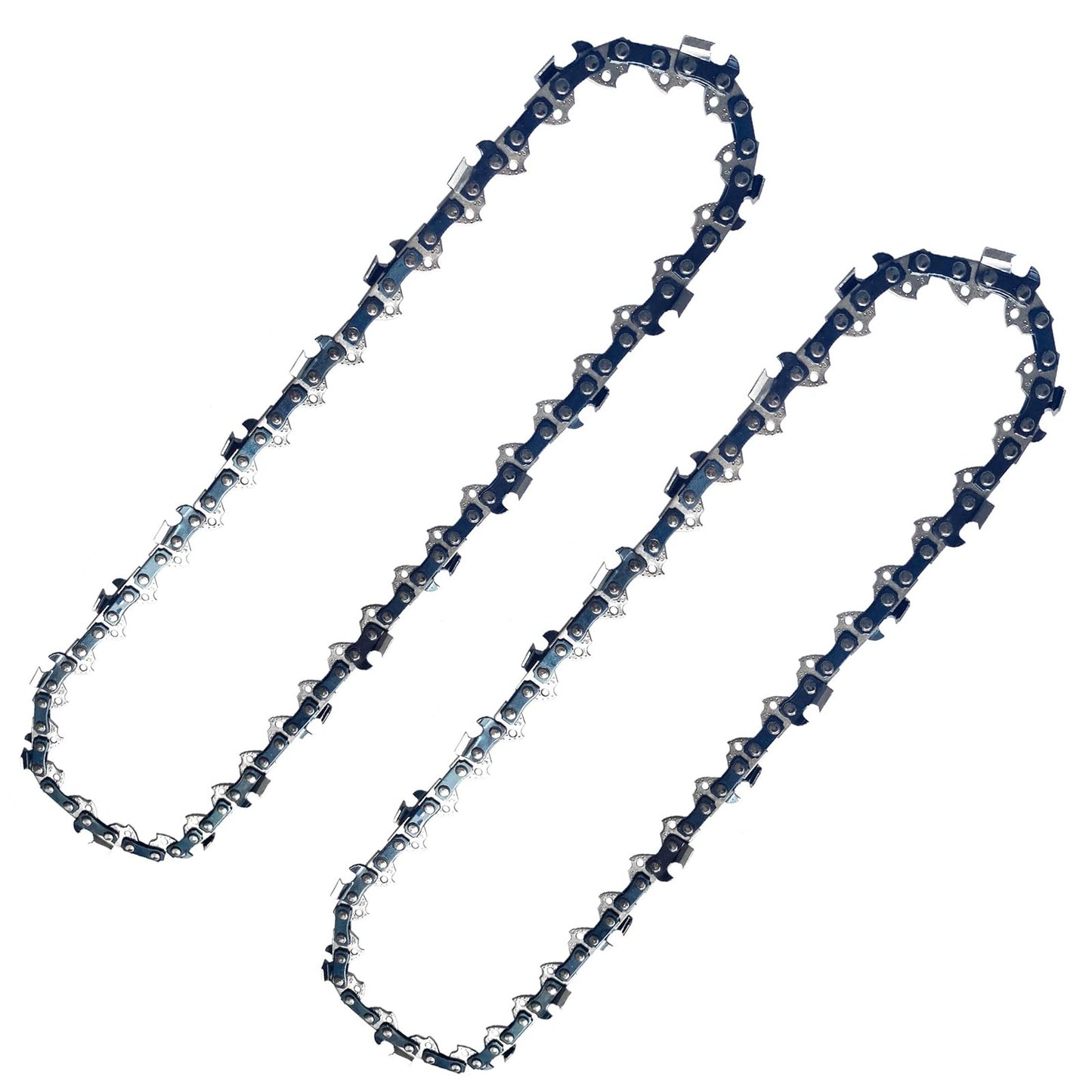 Dual 10-Inch Chainsaw Chain Blades for WORX Pole Saw WG309 3/8" 40DL 050