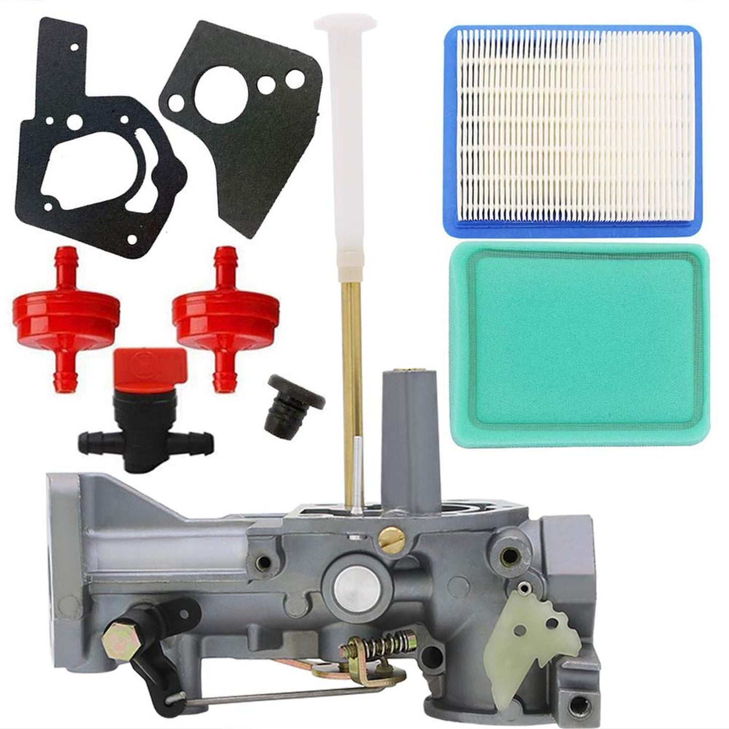Briggs Stratton Carburetor and Air Filter Set for Optimal Engine Performance