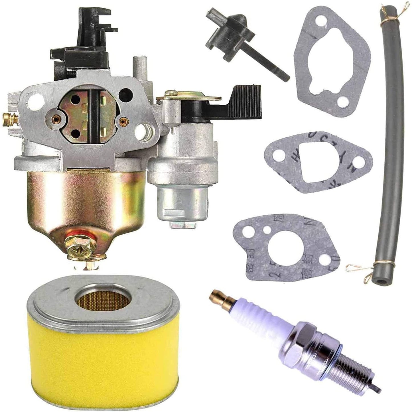 GX120 Small Engine Carburetor Air Filter and Spark Plug Kit