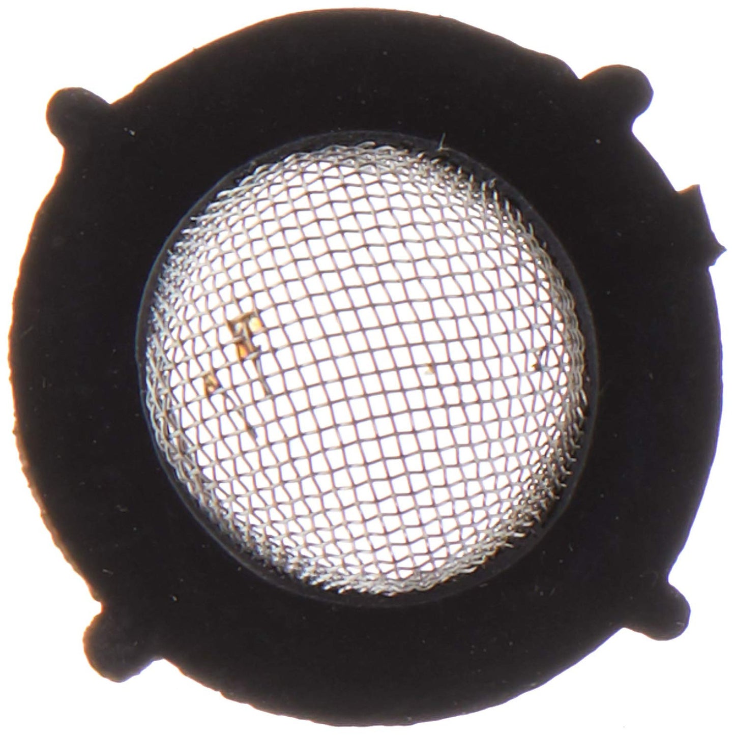 Black Rubber Hose Washers for 5/8-Inch Hoses, 10-Pack with Screen