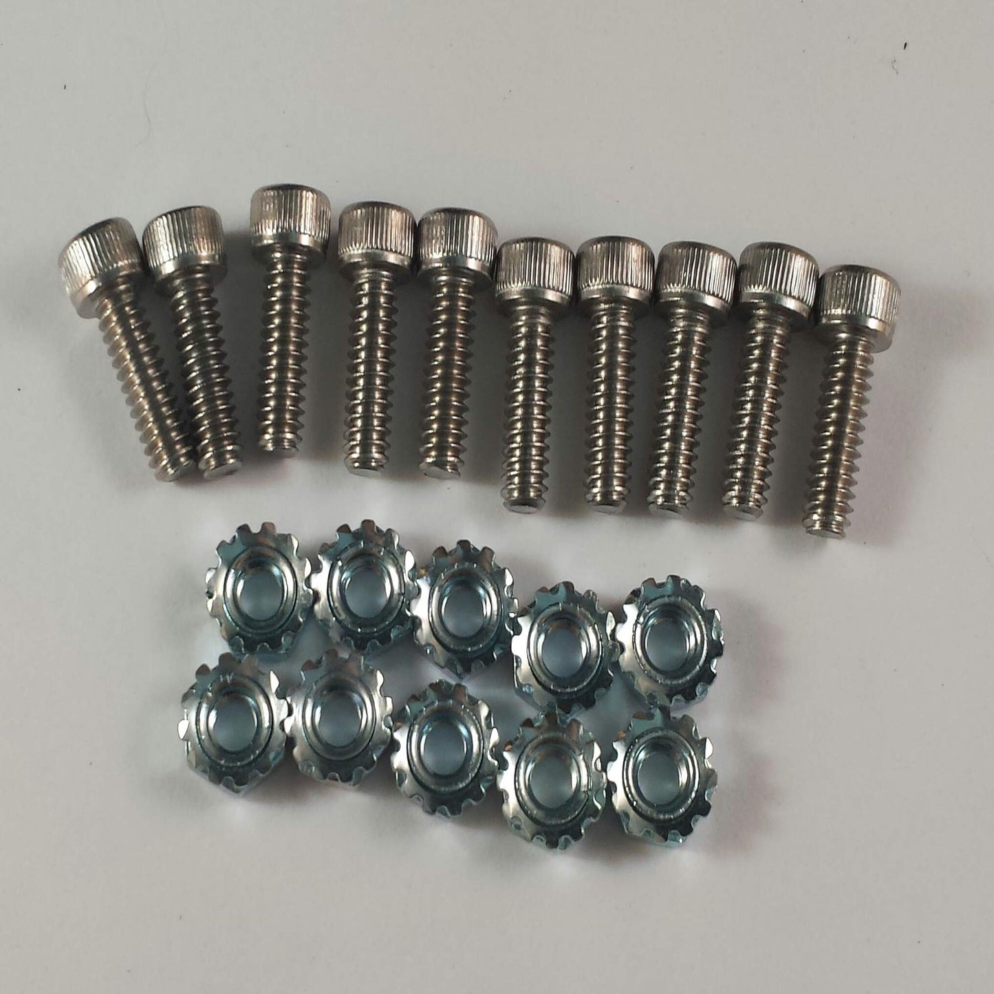 Walker Blade Nuts and Bolts Set - 10 Pack for Enhanced Mobility Support