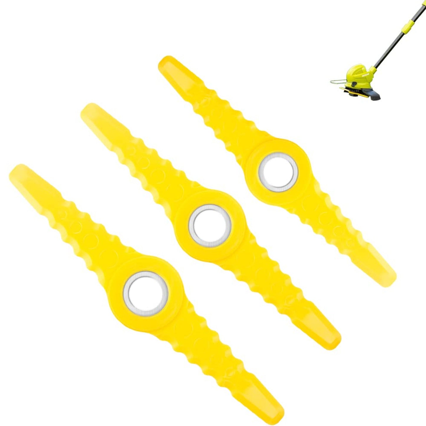 SharpEdge Replacement Blades for Electric Trimmers and Edgers - 3 Pack