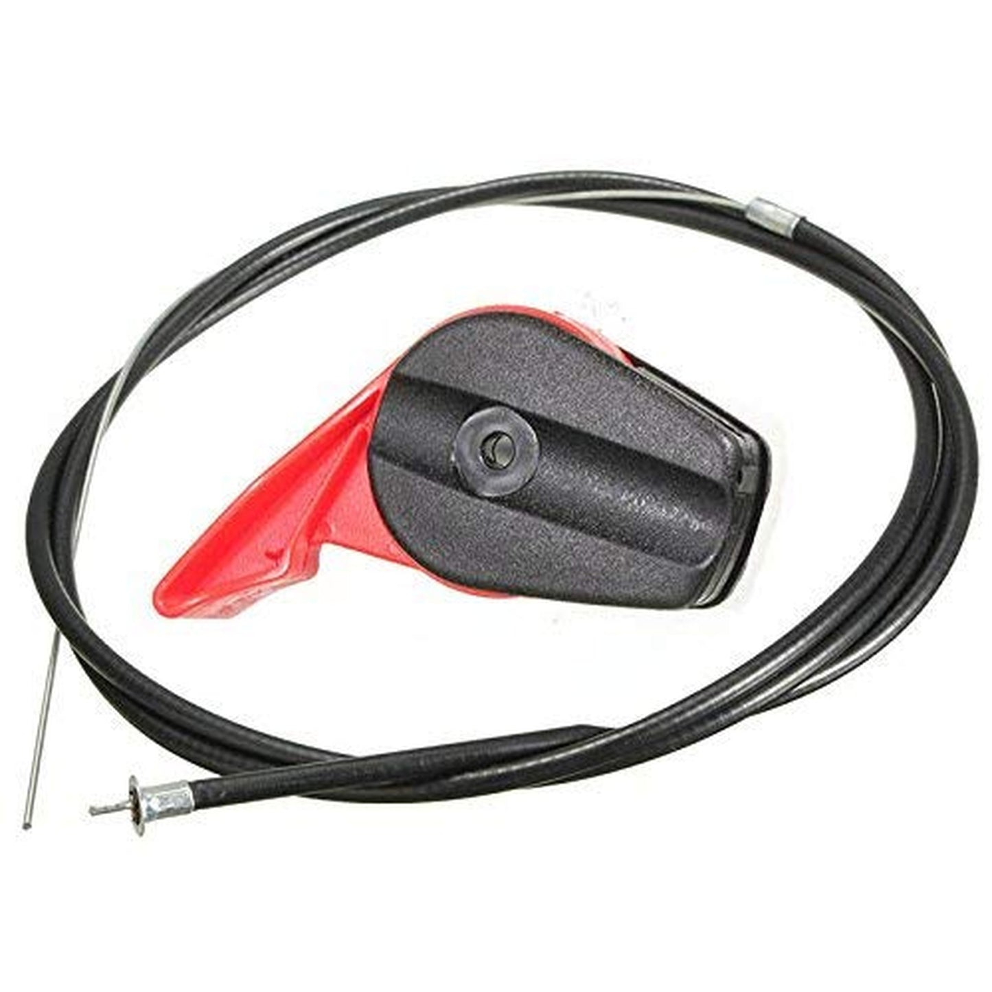 Universal 65" Lawn Mower Throttle Cable Repair Kit with Control Switch Handle