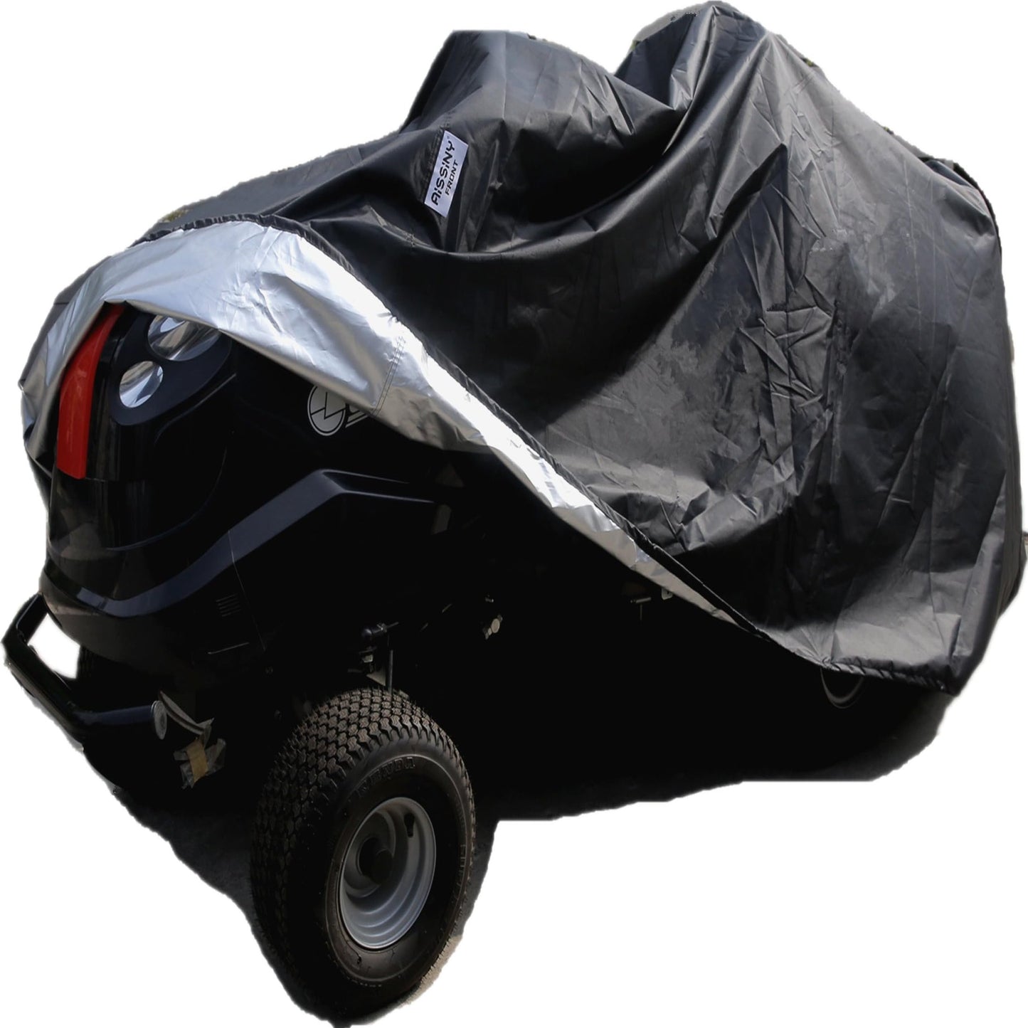 Heavy-Duty Waterproof Lawn Mower Cover for Zero Turn Tractors 72"x54"x46"