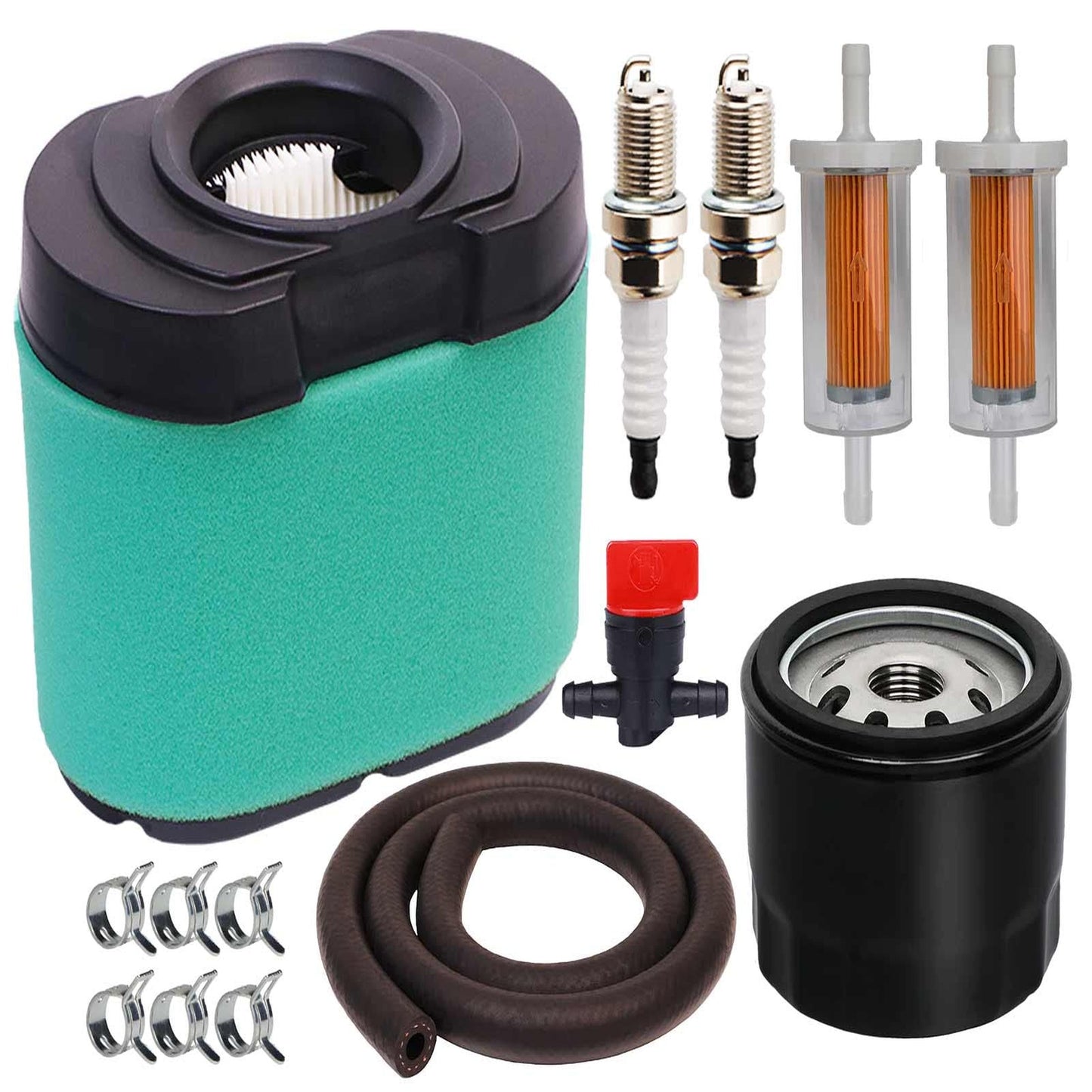 Briggs Stratton Compatible Air and Oil Filter Kit for Lawn Mowers