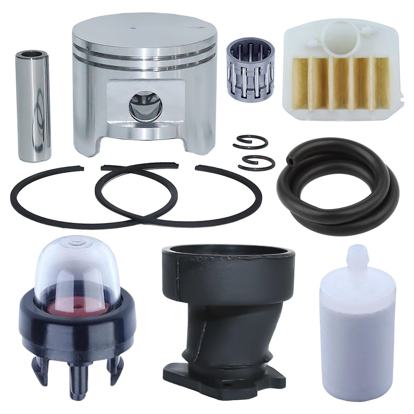 Husqvarna Chainsaw Air Fuel Line Filter and Piston Ring Replacement Kit