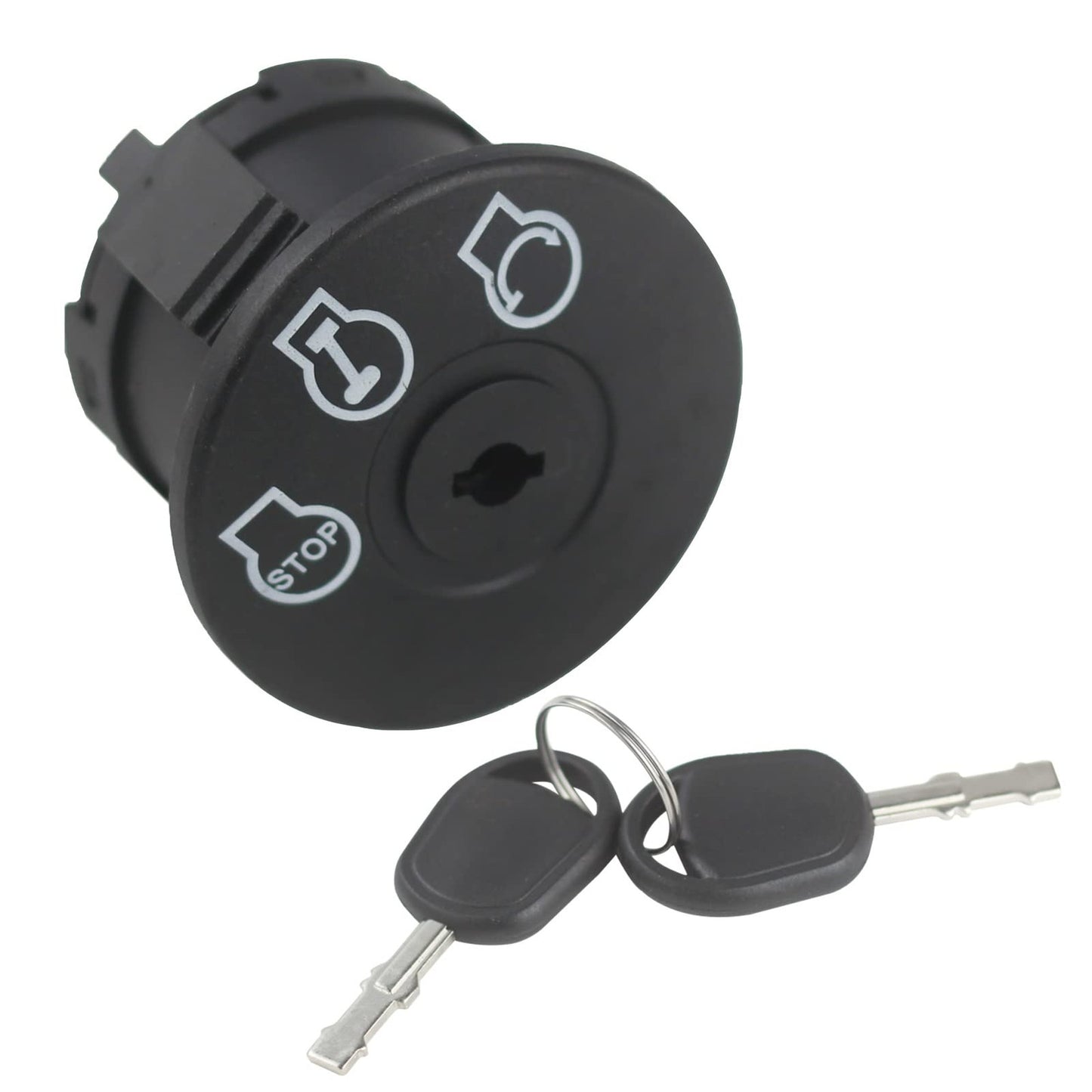 Riding Lawn Mower Ignition Switch with Key for Zero Turn Models
