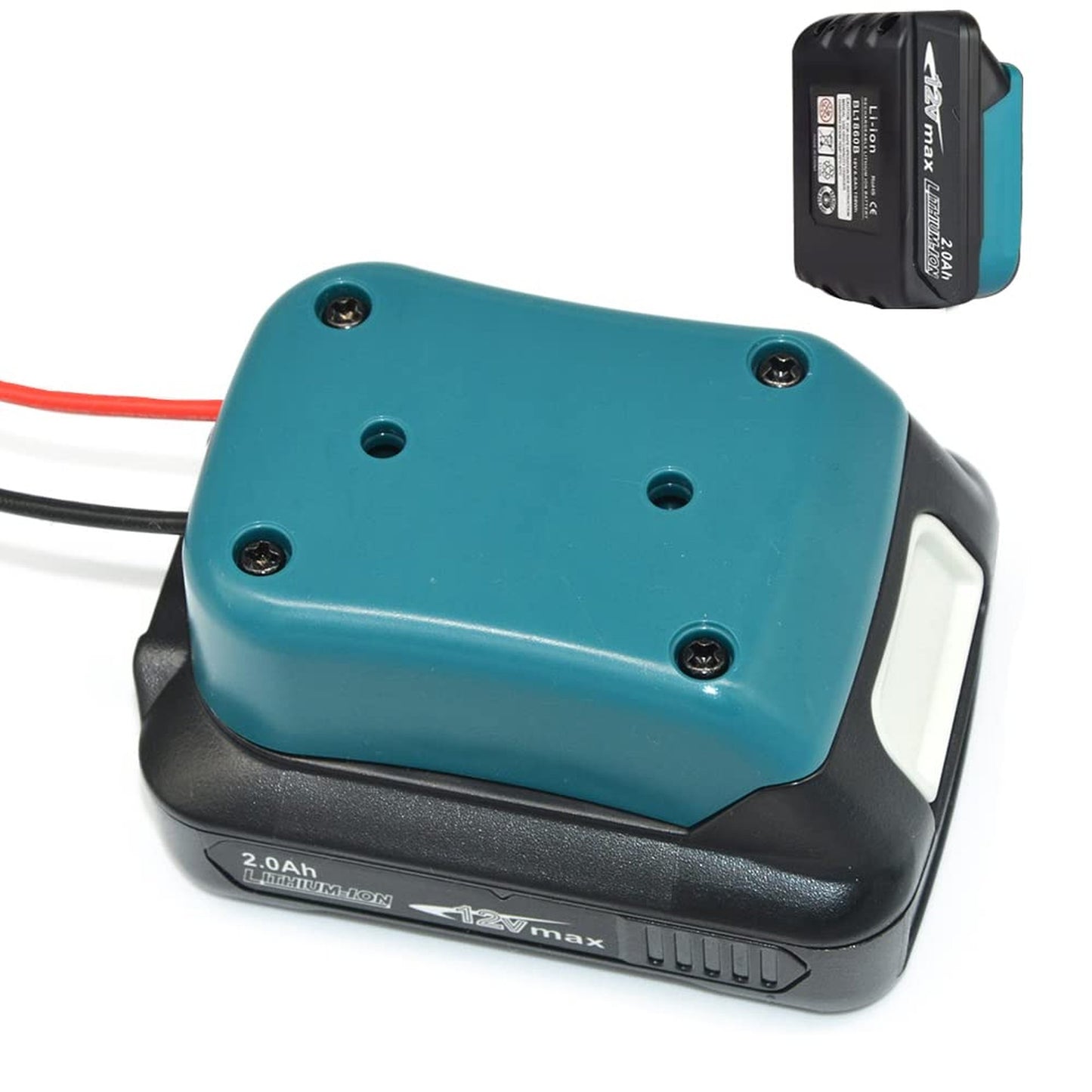 Makita 12V MAX Battery Adapter Dock for Power Wheels and Wall Mount