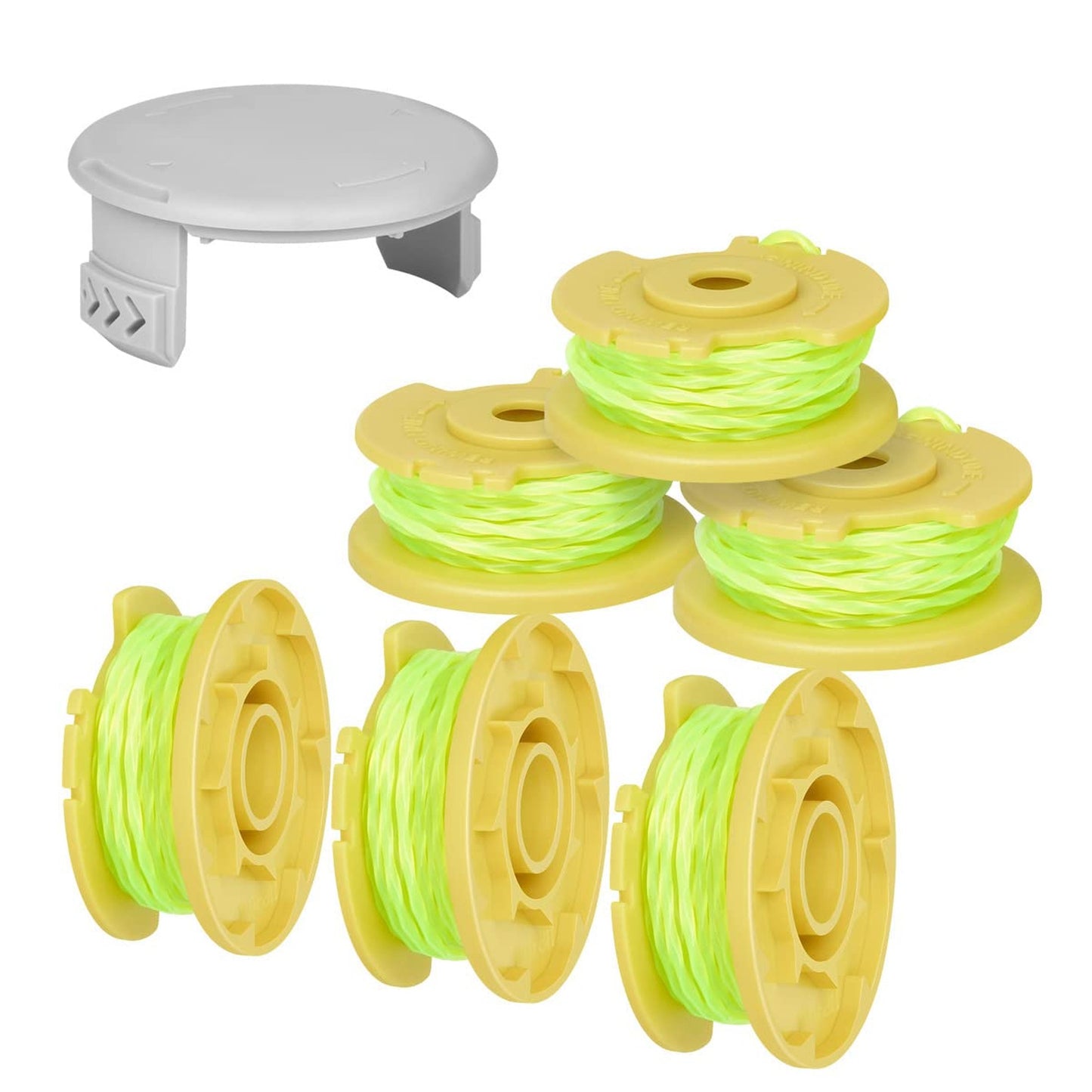 Wacker Twisted Line Replacement Spools for Ryobi Cordless Trimmers