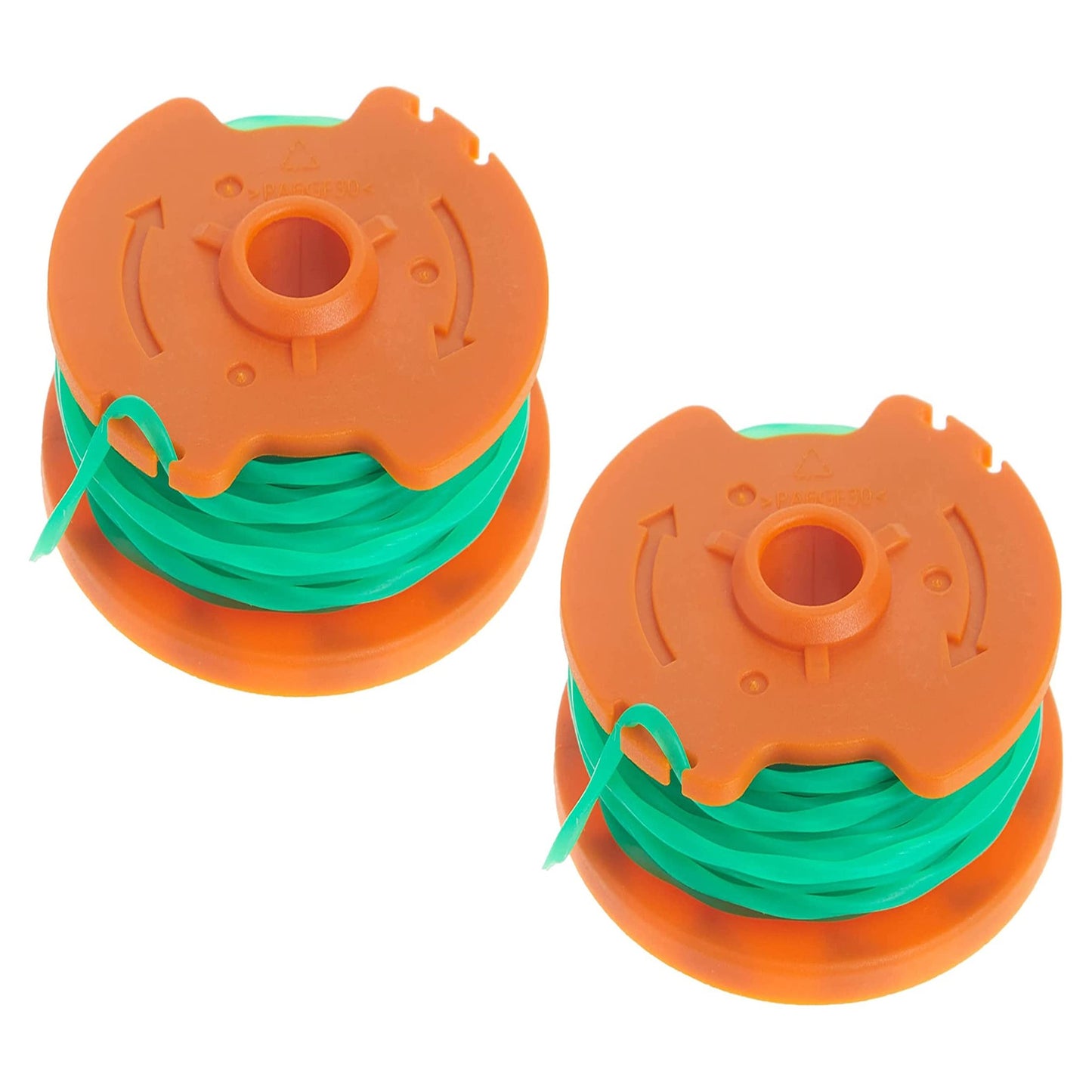 Dual Pack Trimmer Spools and Line for Efficient Lawn Care