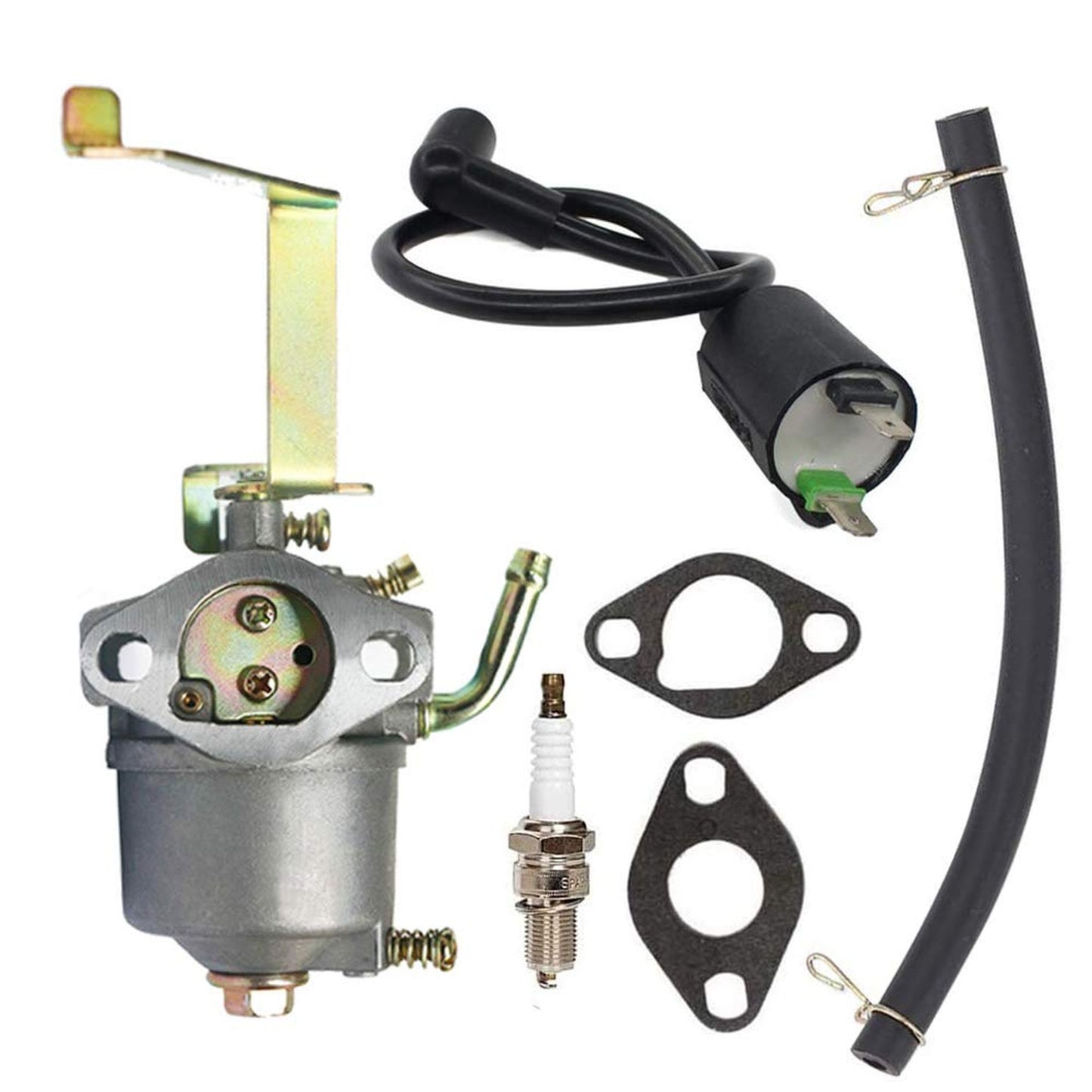 Carburetor Ignition Coil Spark Plug Kit for Harbor Freight Generators