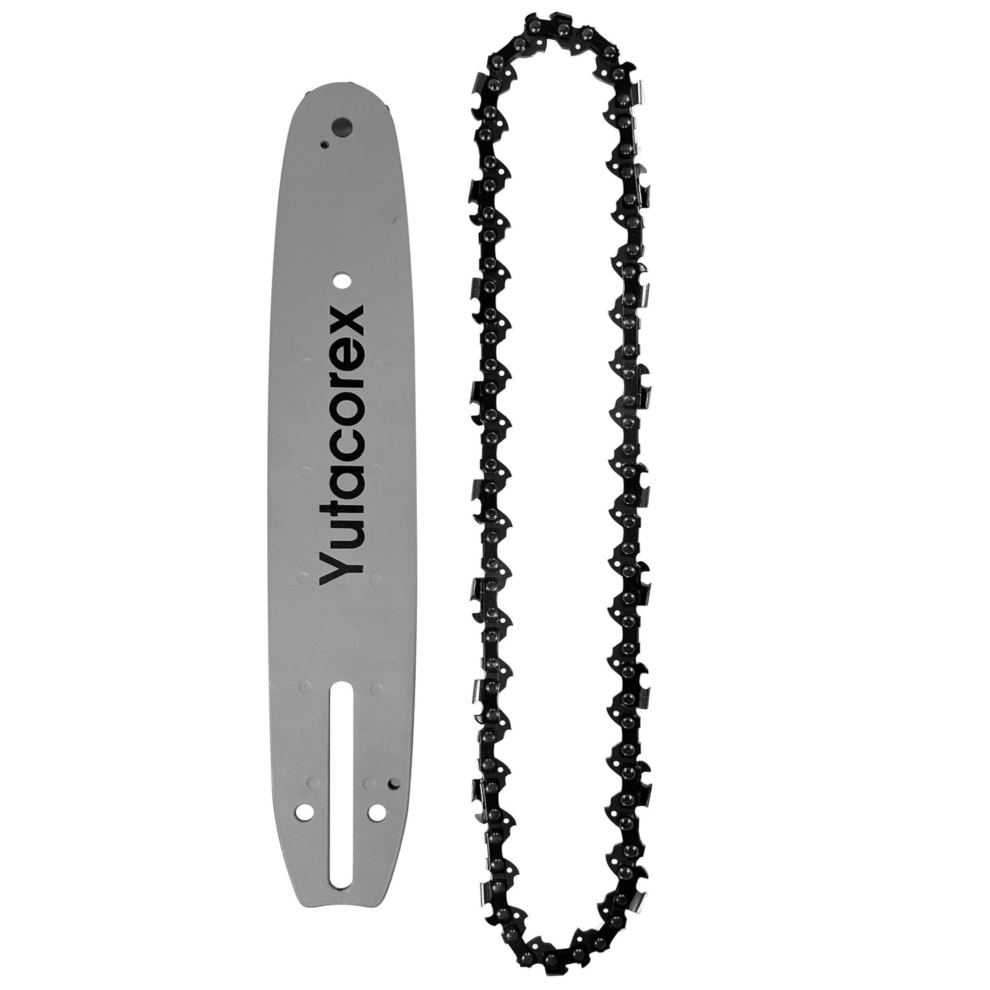 10-Inch Chainsaw Guide Bar and Chain Replacement for WORX RYOBI EGO Makita SKIL