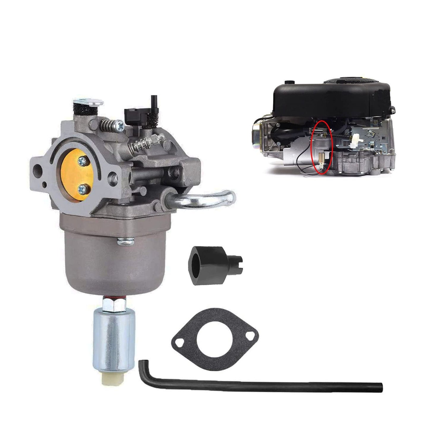 Briggs Stratton Carburetor Replacement for 33M777 33M677 331977 Models