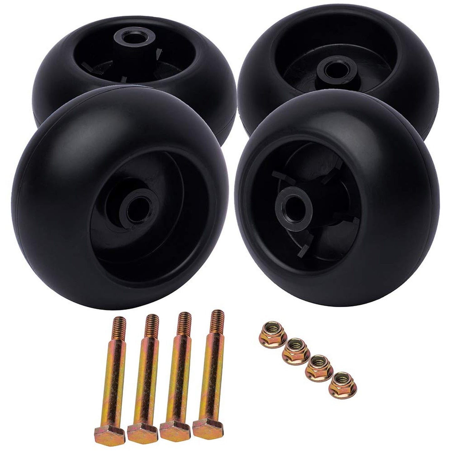 Lawn Mower Deck Wheel Replacement Set for Cub Cadet RZT50 RZT54 LT1050
