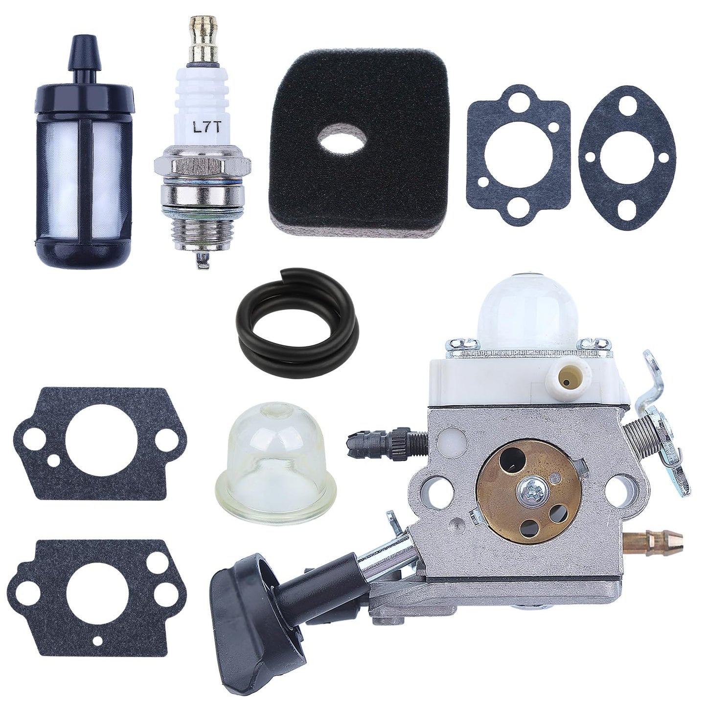 STIHL BG86 Carburetor Replacement Kit with Air Filter and Fuel Line