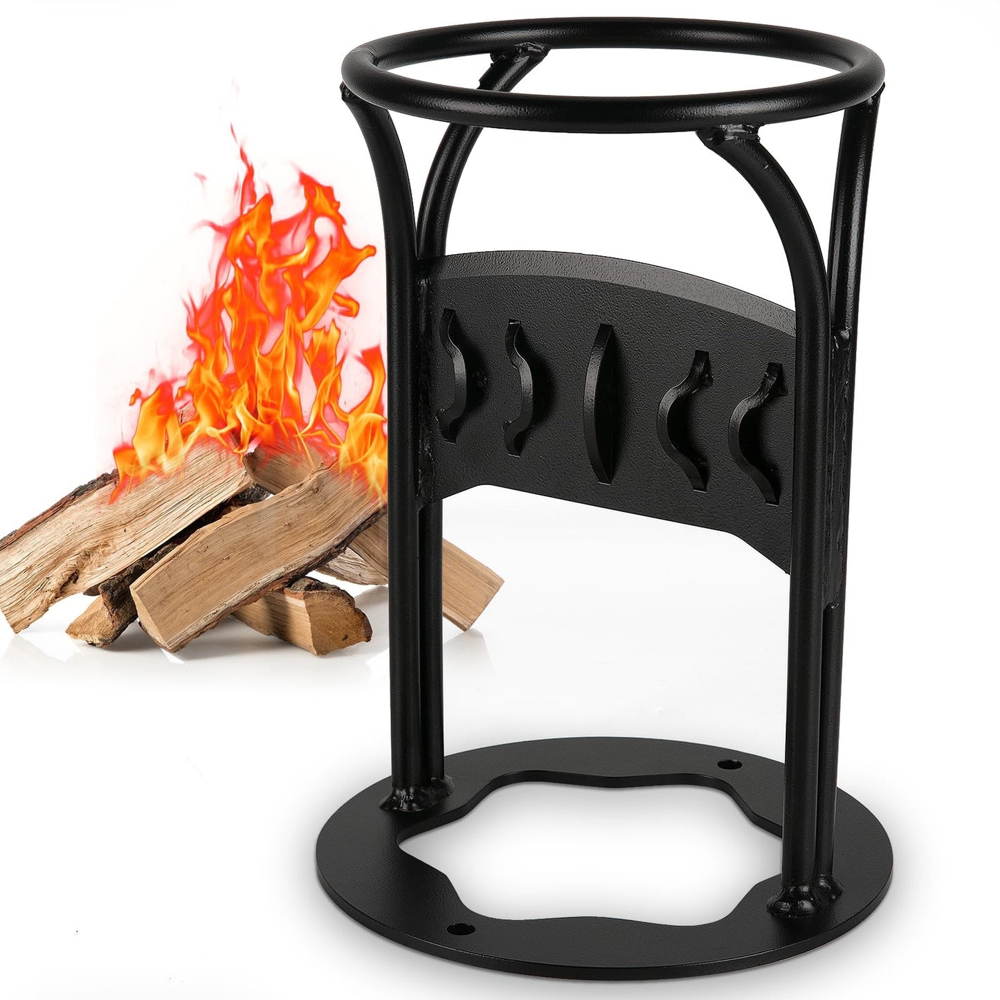 Effortless Wood Splitter Tool for Safe Indoor and Outdoor Firewood Preparation