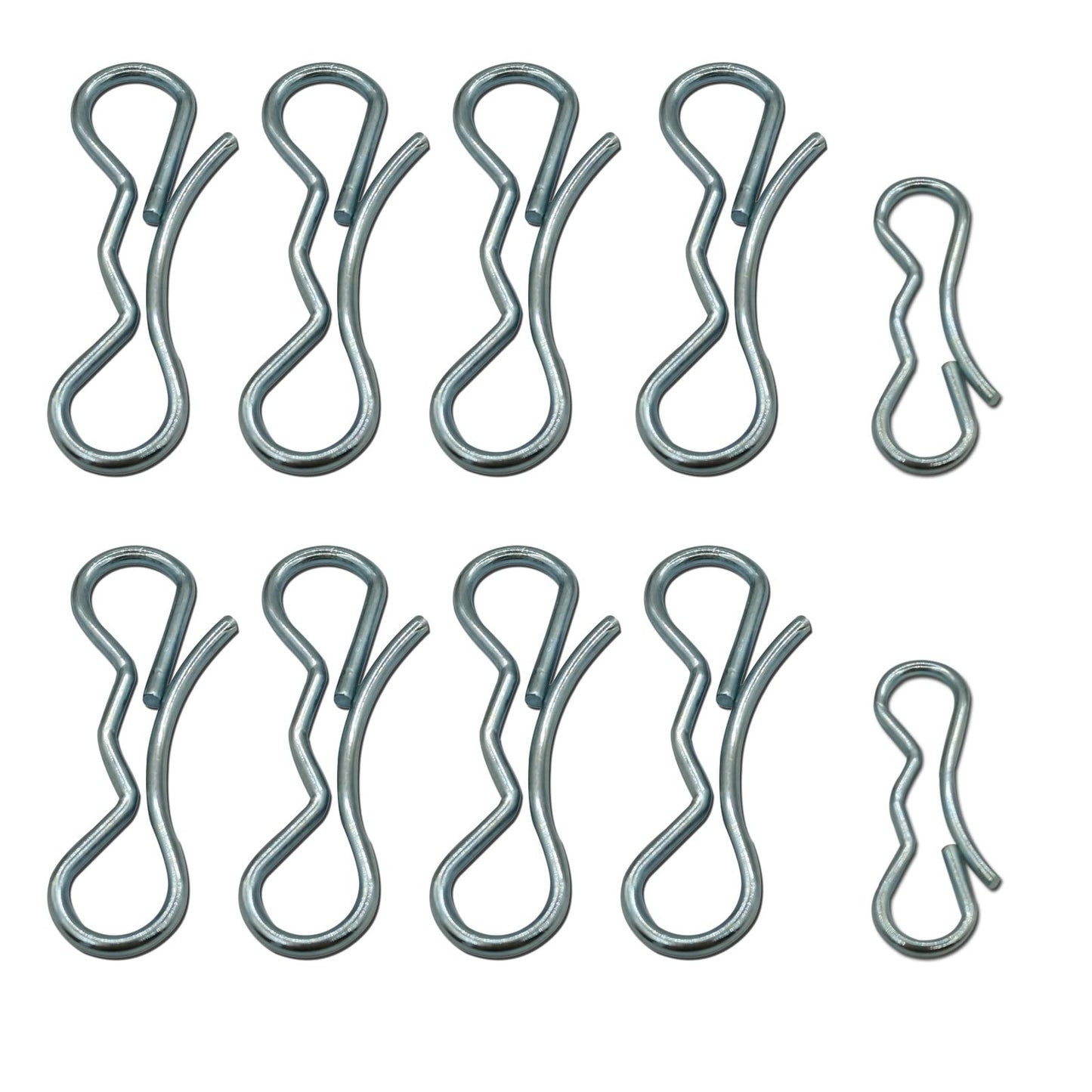 Bow Tie Lock Cotter Pin Clip Set for Secure Decking Solutions