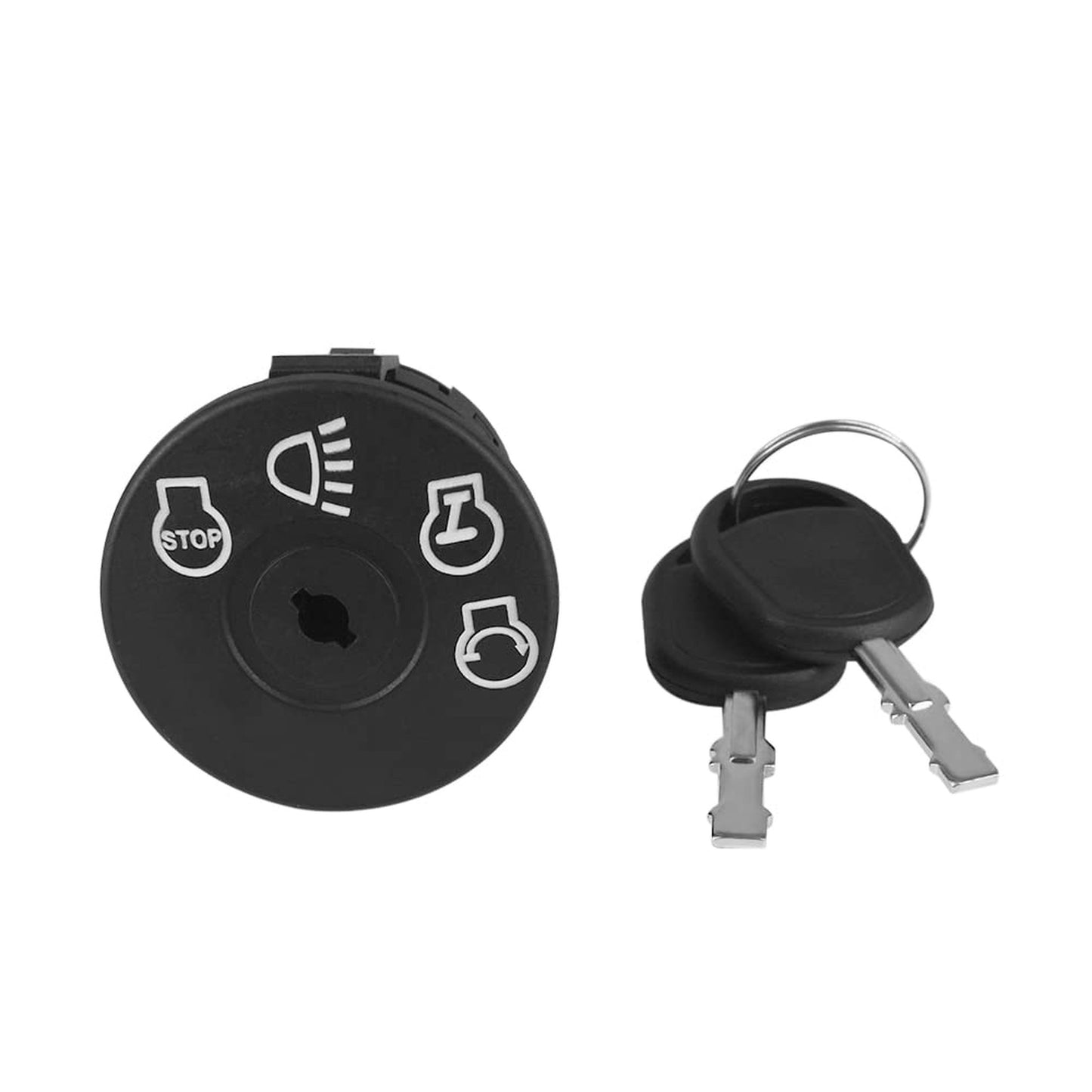 Riding Lawn Mower Ignition Switch with Two Keys for Husqvarna MTD Murray