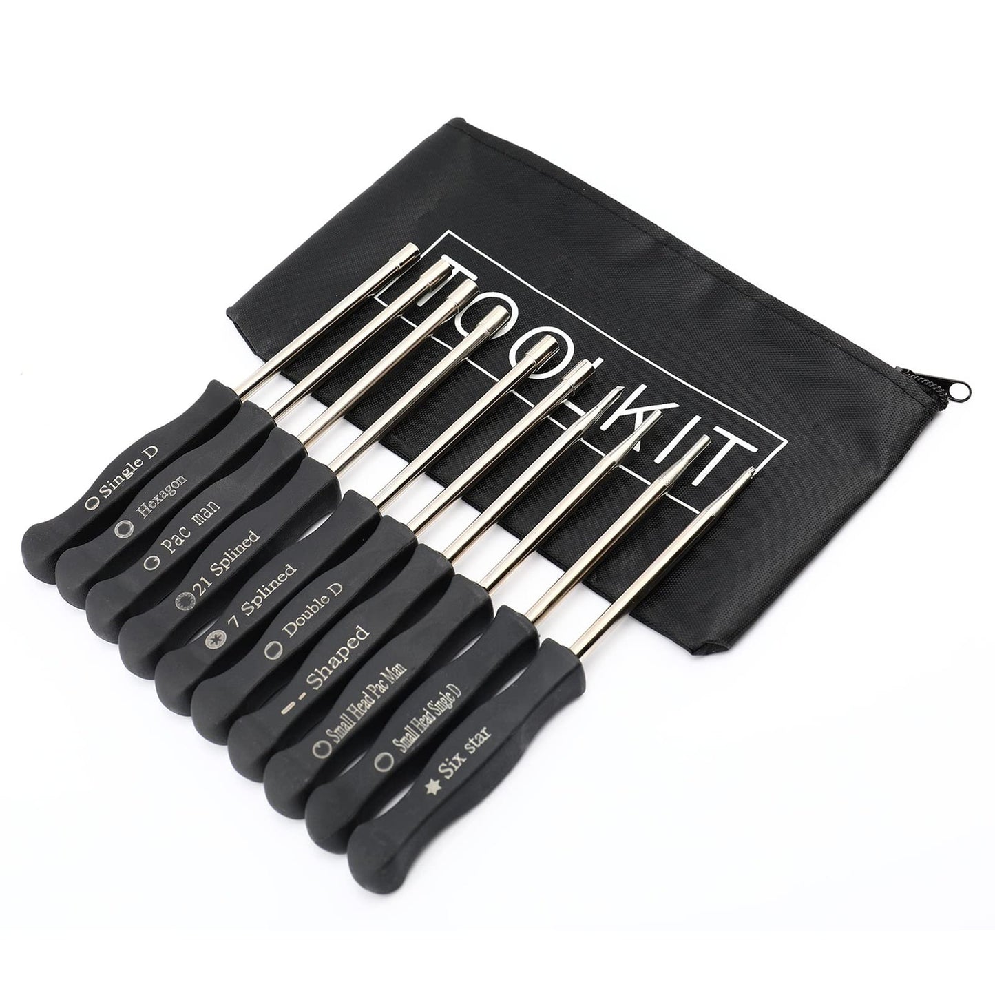 Carburetor Tune-Up Kit 10-Piece Set for Small Engine and Trimmer Adjustments