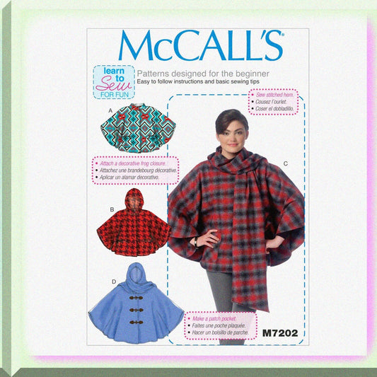 Rainbow Comfort Ponchos Multi-Color ZZ Size