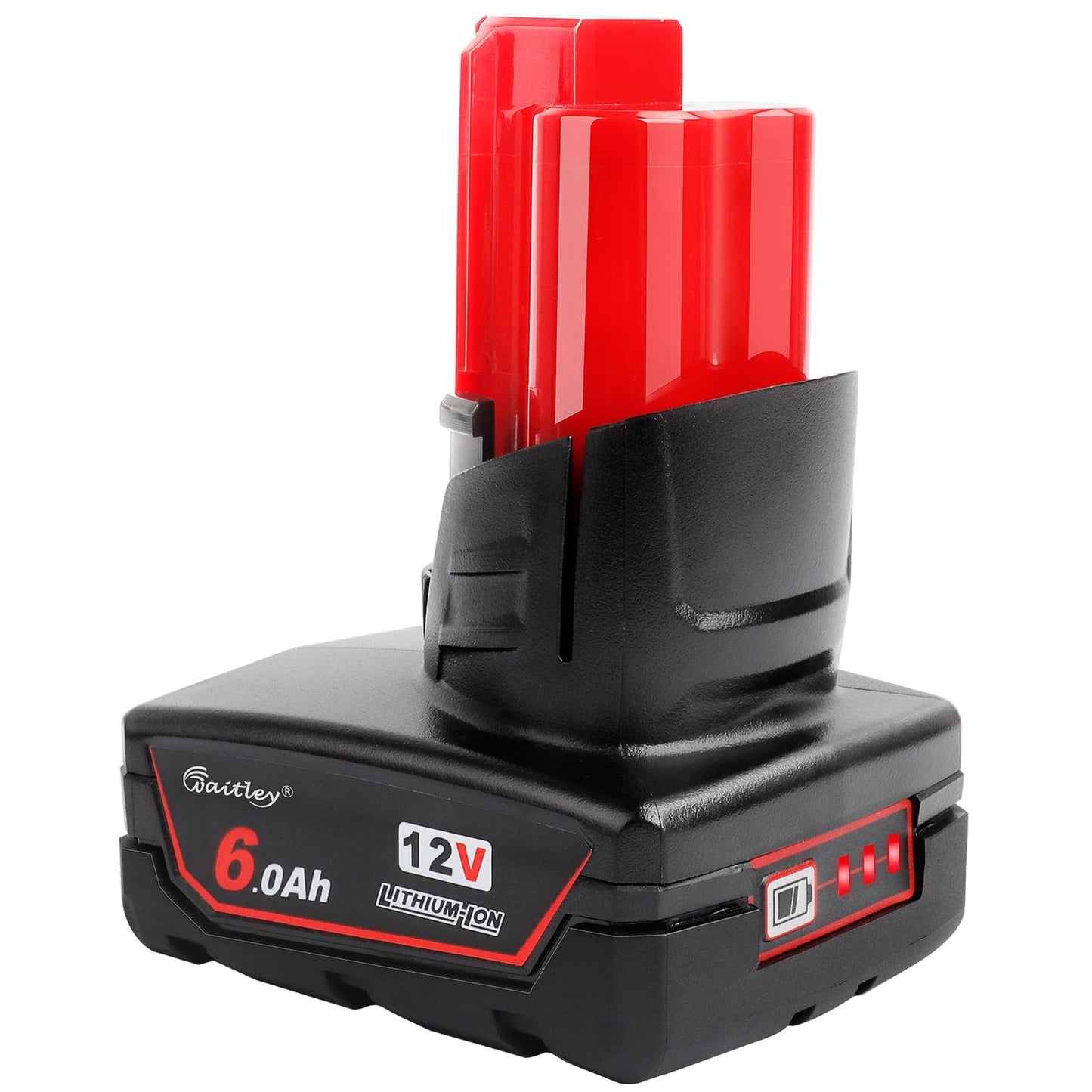 12V 6Ah Lithium-ion Replacement Battery for Milwaukee Power Tools