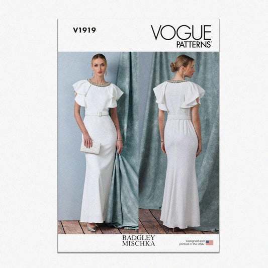 Misses' Full Length Dress Sewing Pattern Kit, Sizes 8-16