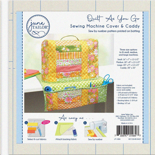 Quilt As You Go Sewing Machine Cover/Caddy