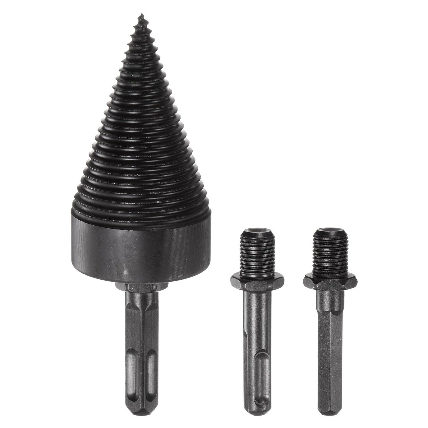 Versatile Wood Splitter Drill Bit Set for Efficient Log Cutting