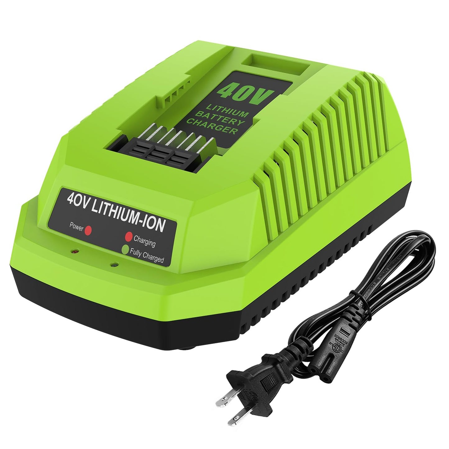 Greenworks 40V Battery Charger Replacement for G-MAX 29462 29472 Models