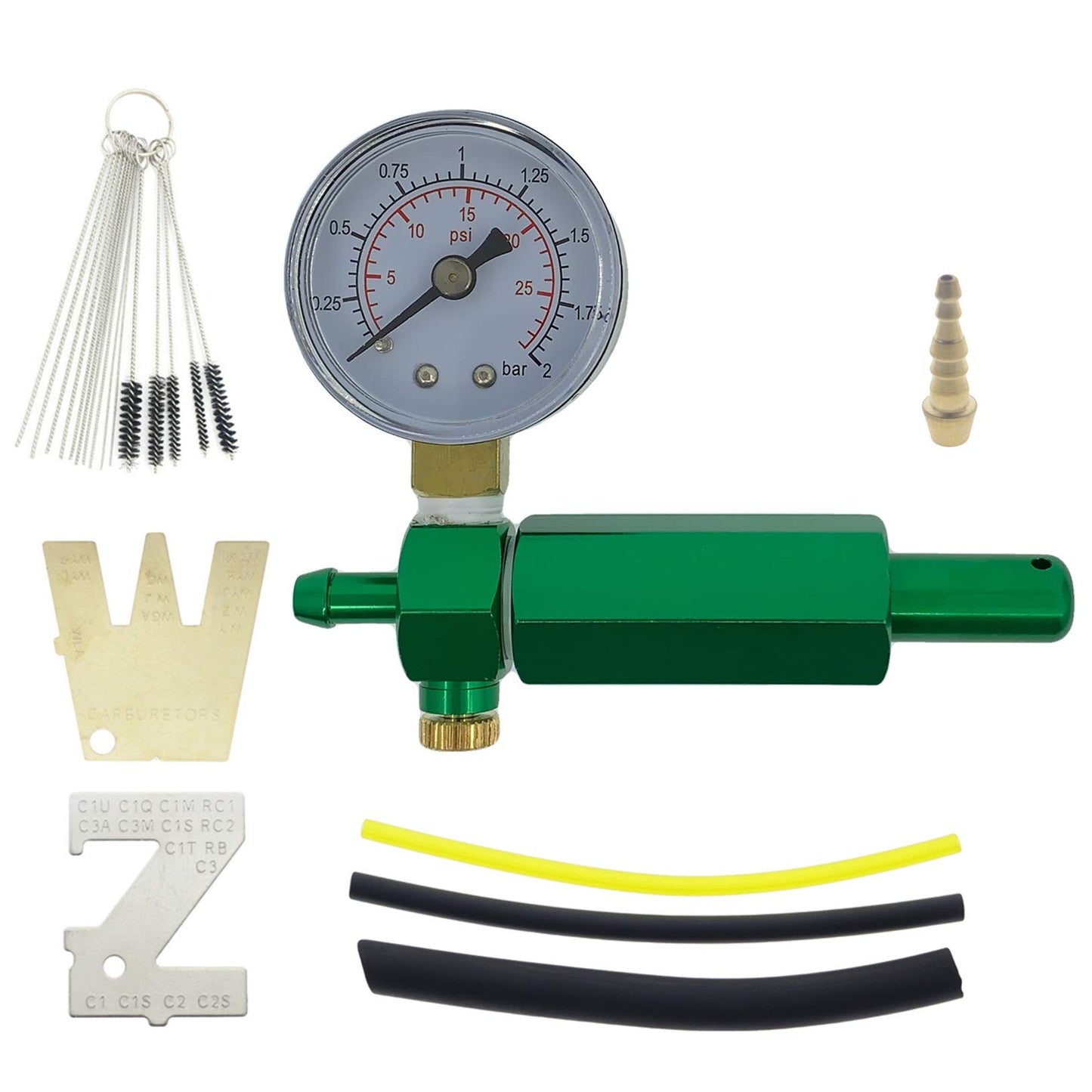 ZAMA Carburetor Leak Detection Kit with Adjustment Tools and Cleaning Brushes
