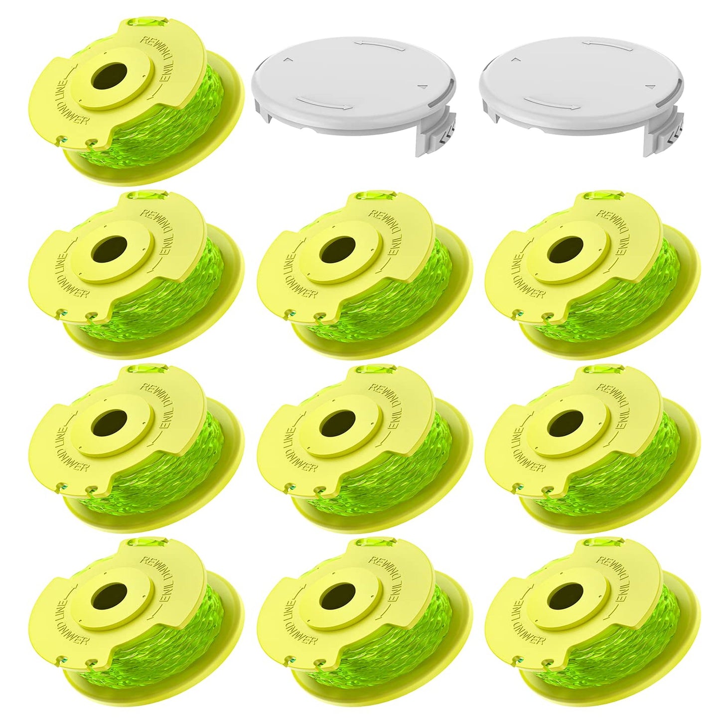 Wacker String Trimmer Line for Ryobi One Plus+ 0.08'' Replacement Spools