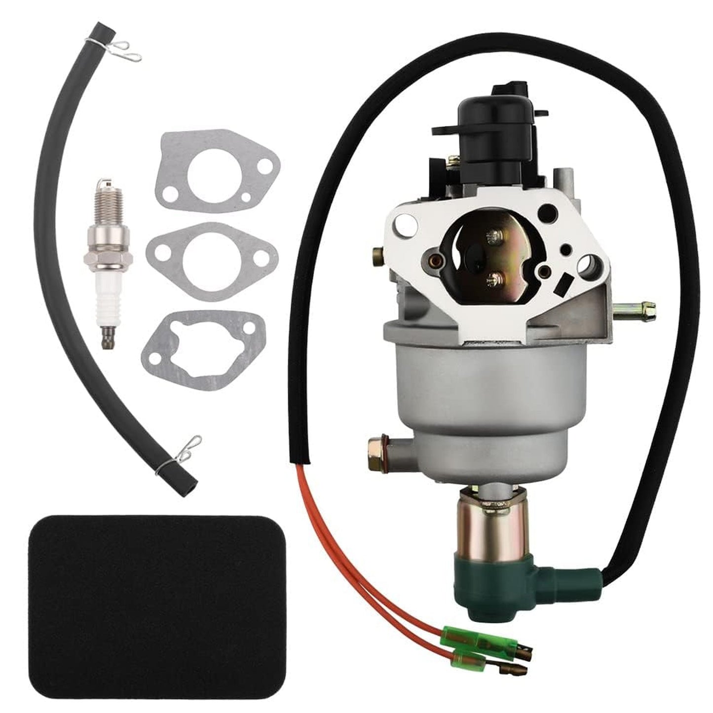 Honda Generator EB3500 Carburetor Kit with Air Filter and Spark Plug