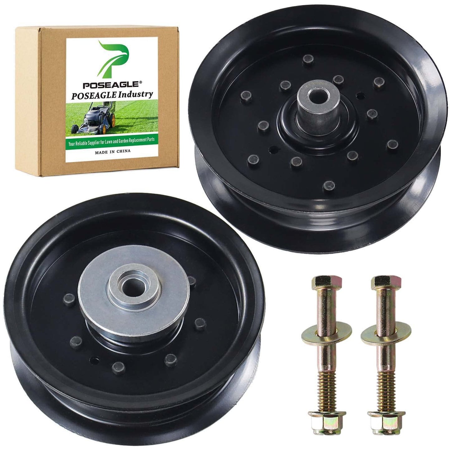 Idler Pulley Replacement Kit for Husqvarna Lawn Equipment Maintenance