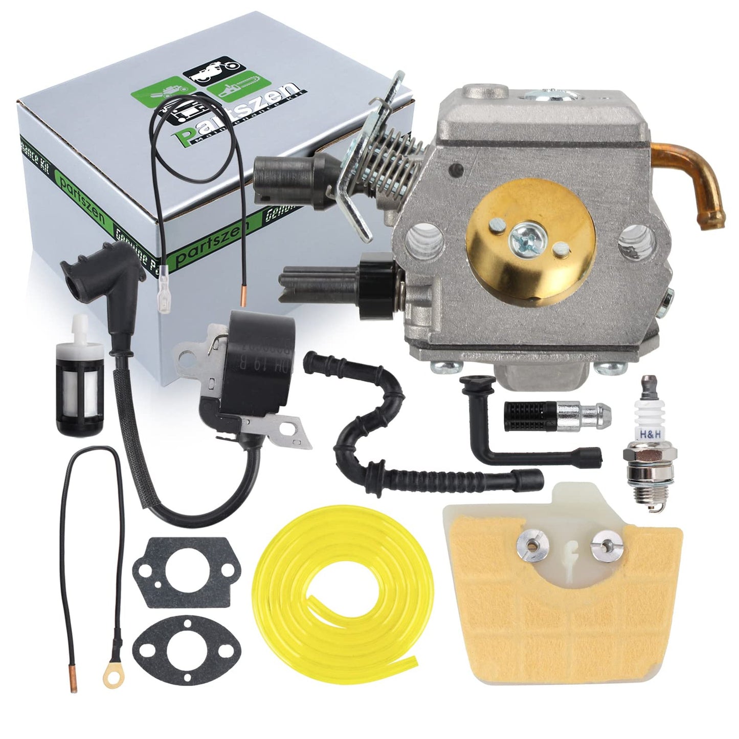 Chainsaw Carburetor Tune-Up Kit for Sthil MS340 MS360 with Air Filter