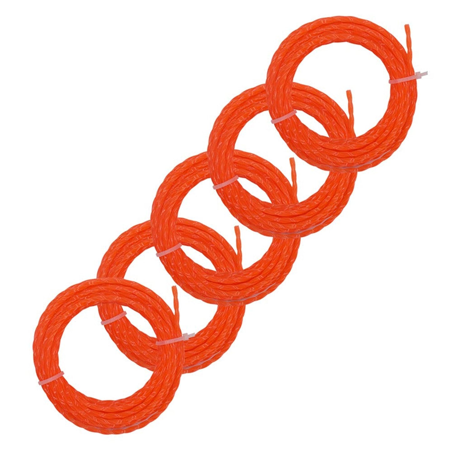 5 Pack Pre-Cut Twisted Line 0.095-Inch for EGO 15-Inch Trimmer Attachment