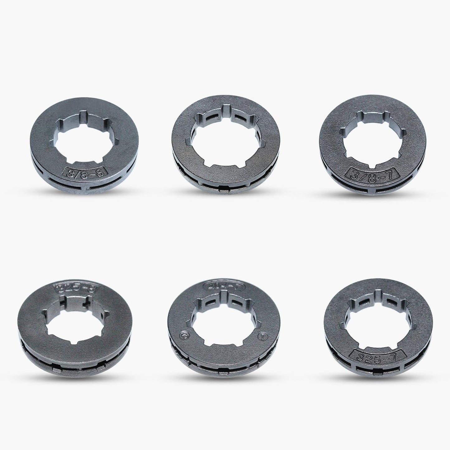 Sprocket Rim Replacement Kit for 2-Stroke Chainsaws 6Pc Set