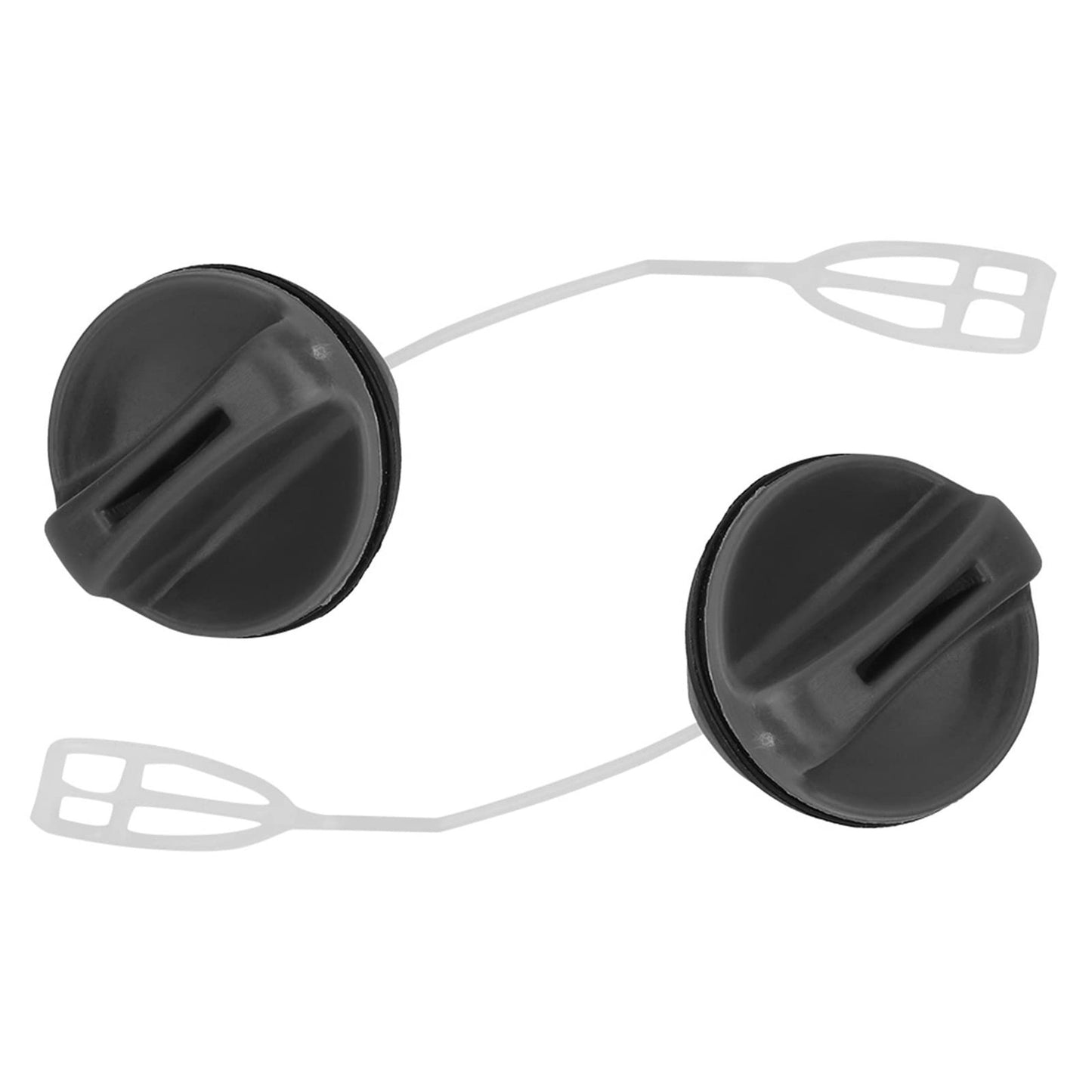 Chain Saw Gas Cap Replacement for HUSQVARNA 340-371, 2-Pack Black