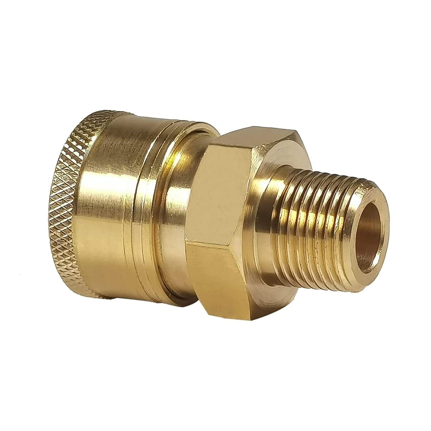 Quick Connect Pressure Washer Adapter for 3/8'' Hose and Gun, 5000 PSI